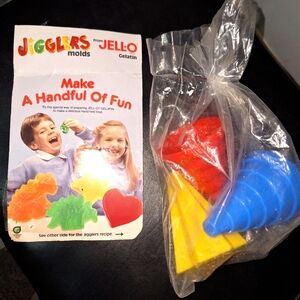 Vintage JELLO Jigglers Kit - With Original Packaging